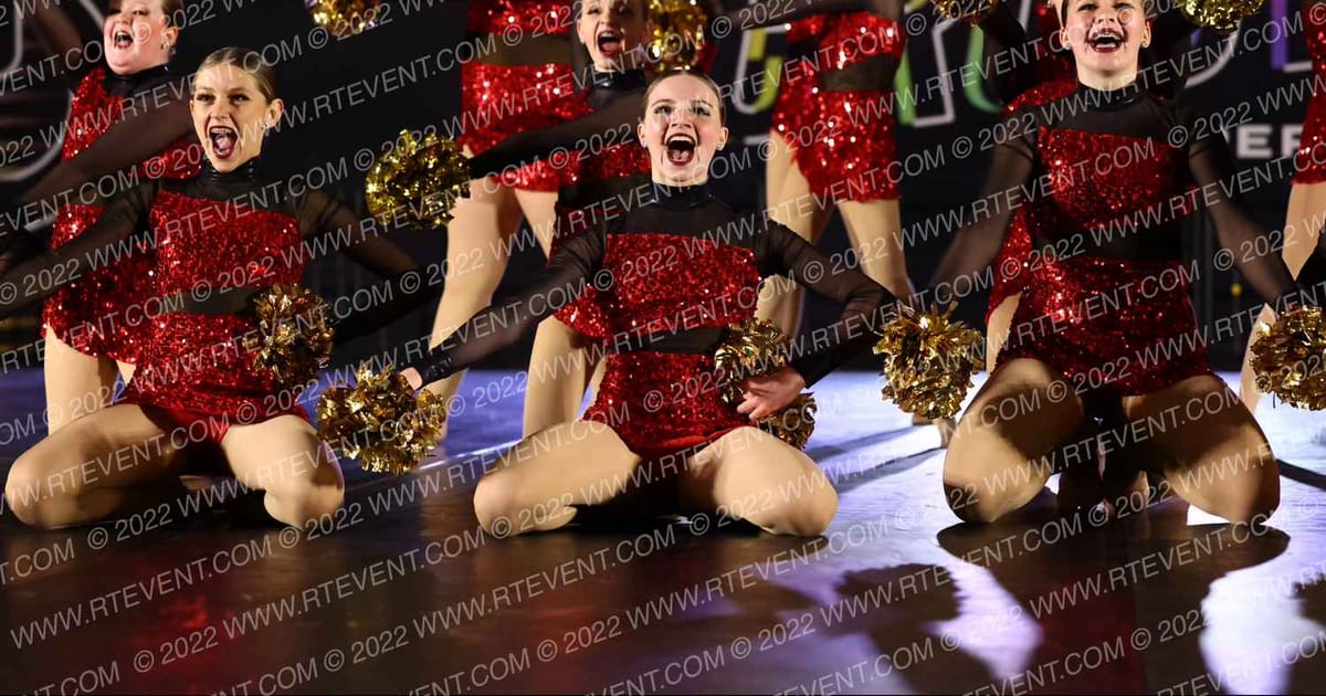 Ultimate Dance & Cheer Junior Large Pom · ONE UP DANCE GROOVE