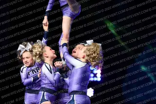 PKR Athletics Cheer Purple Thunder