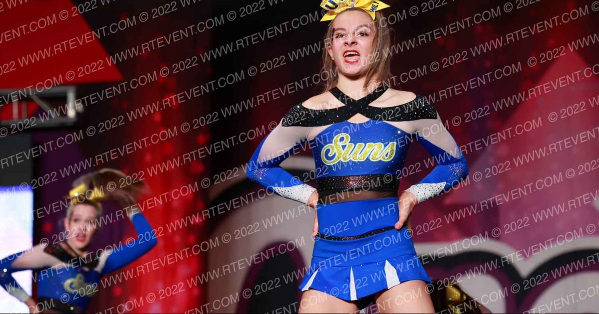 Cheer Central Suns Ultraviolet · ONE UP Delta D