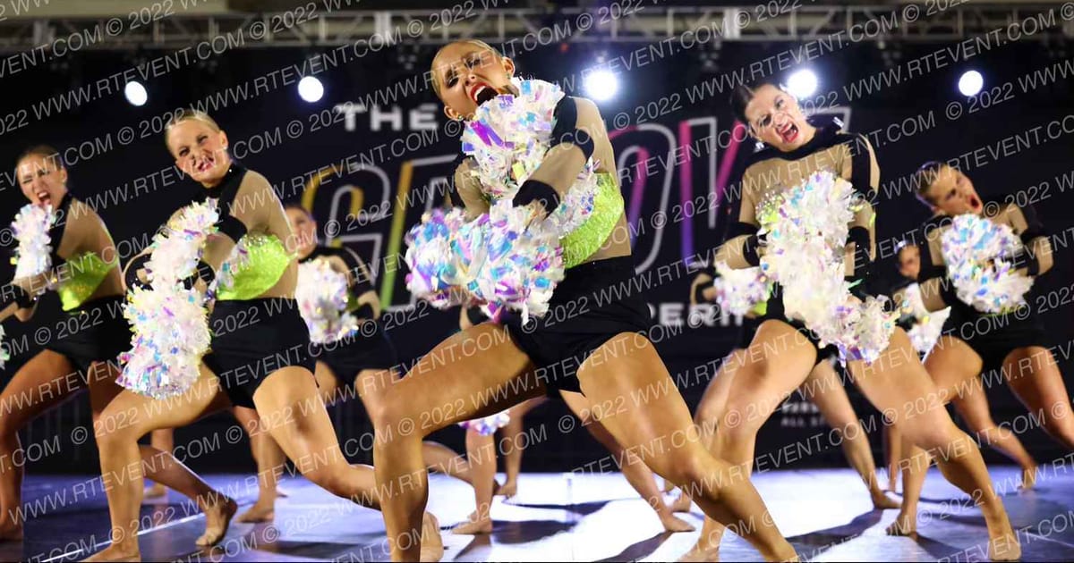 Peach State All Stars Senior Peaches Pom · ONE UP DANCE GROOVE