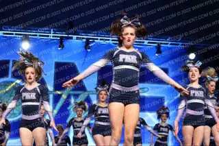 PKR Athletics Cheer Blue Hail