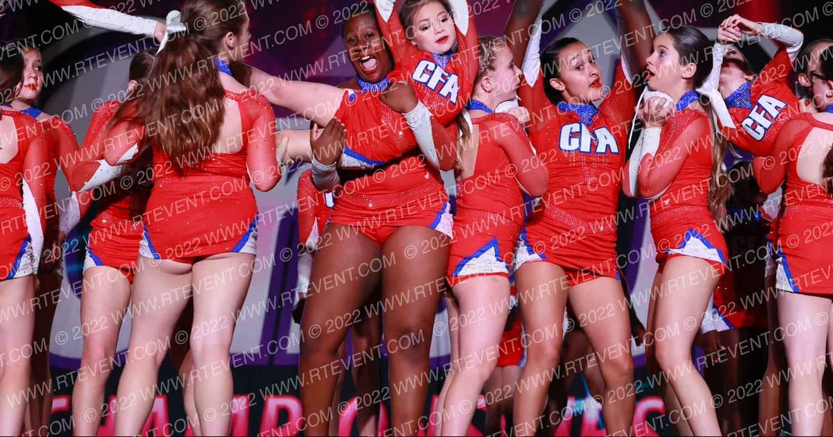 Cheer Florida All Stars Angels · ONE UP Delta A