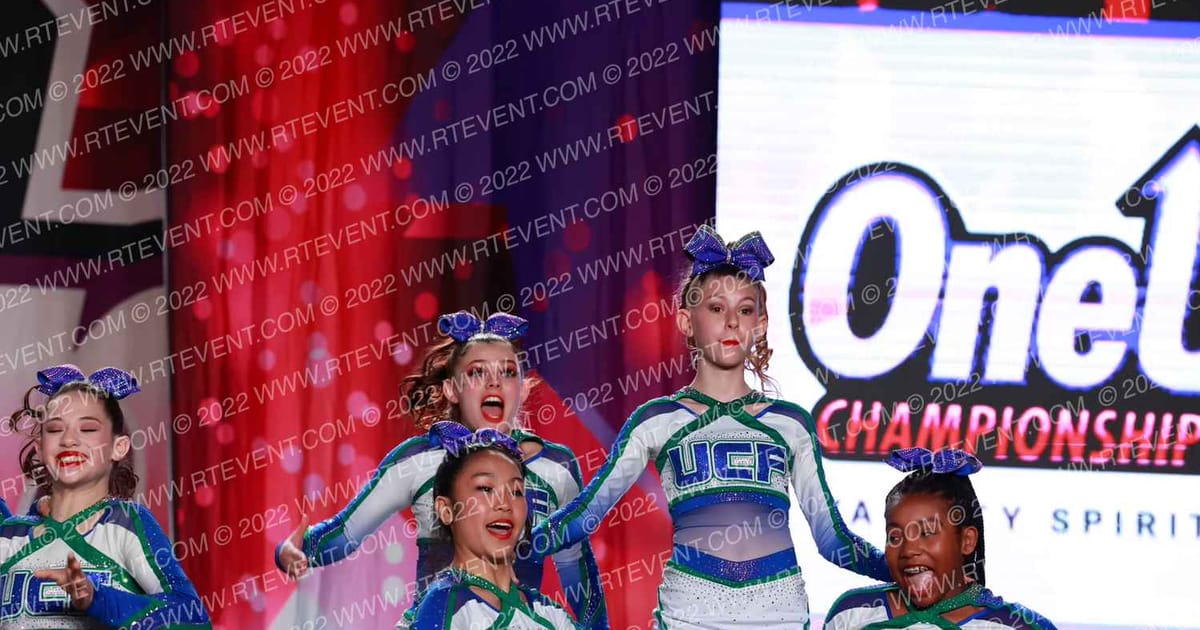 University Cheer Force Frost Bite · ONE UP Delta D