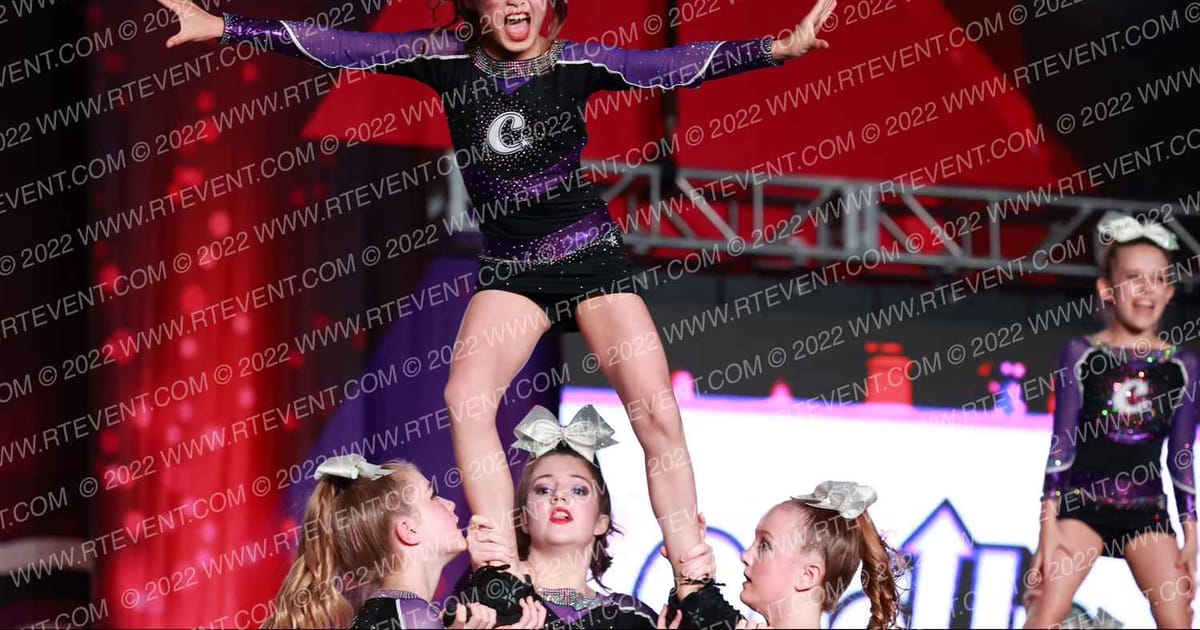 Charlotte Allstar Cheerleading Ultra Violet · ONE UP Delta D
