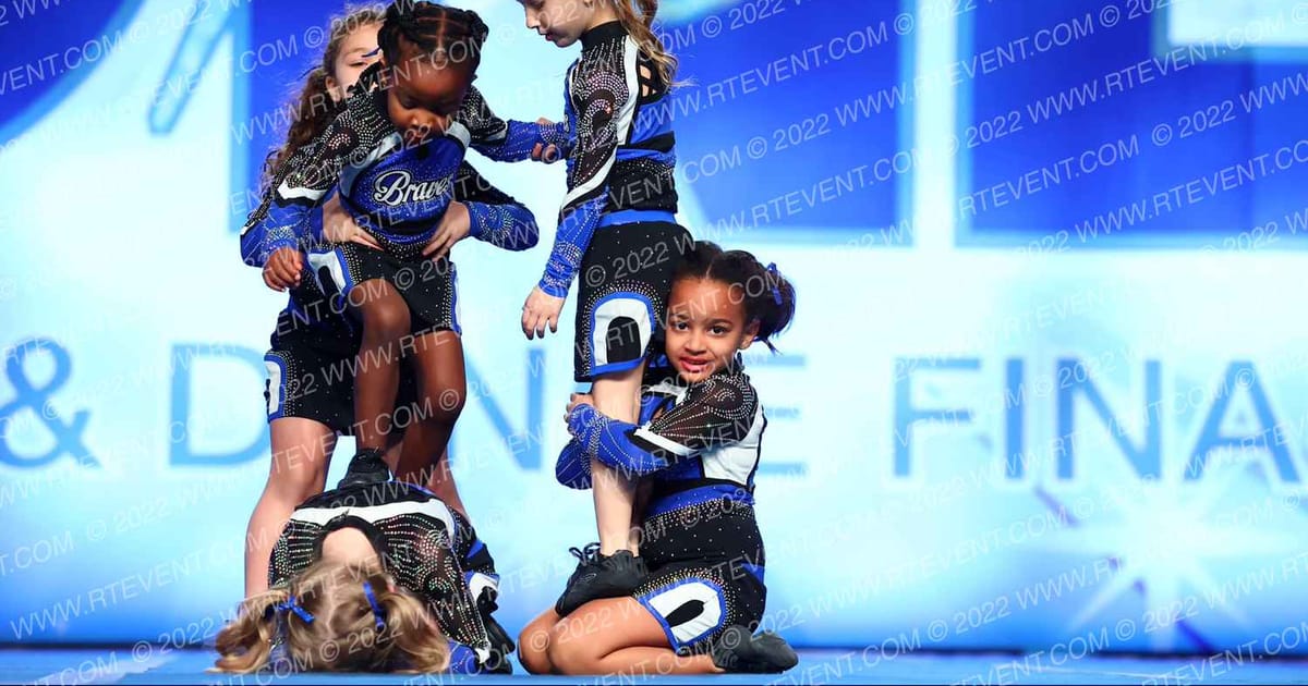 Royal Braves Cheer Tiaras · The One Finals Virginia