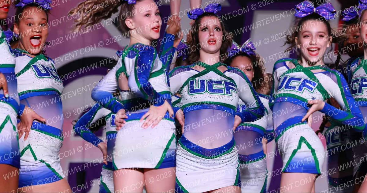 University Cheer Force Hail · ONE UP Delta A