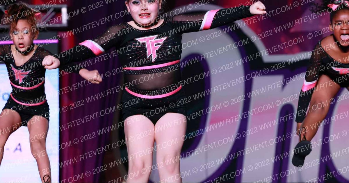 Titanium Force Cheer Pink Ladies · ONE UP Delta A