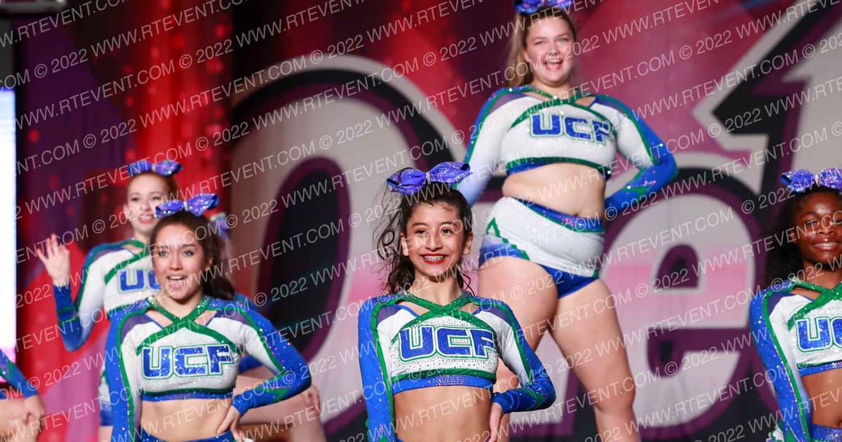University Cheer Force Black Ice · ONE UP Delta D