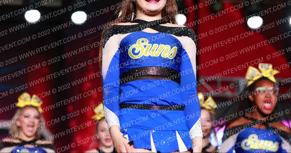 Cheer Central Suns Sparkle · ONE UP Delta D