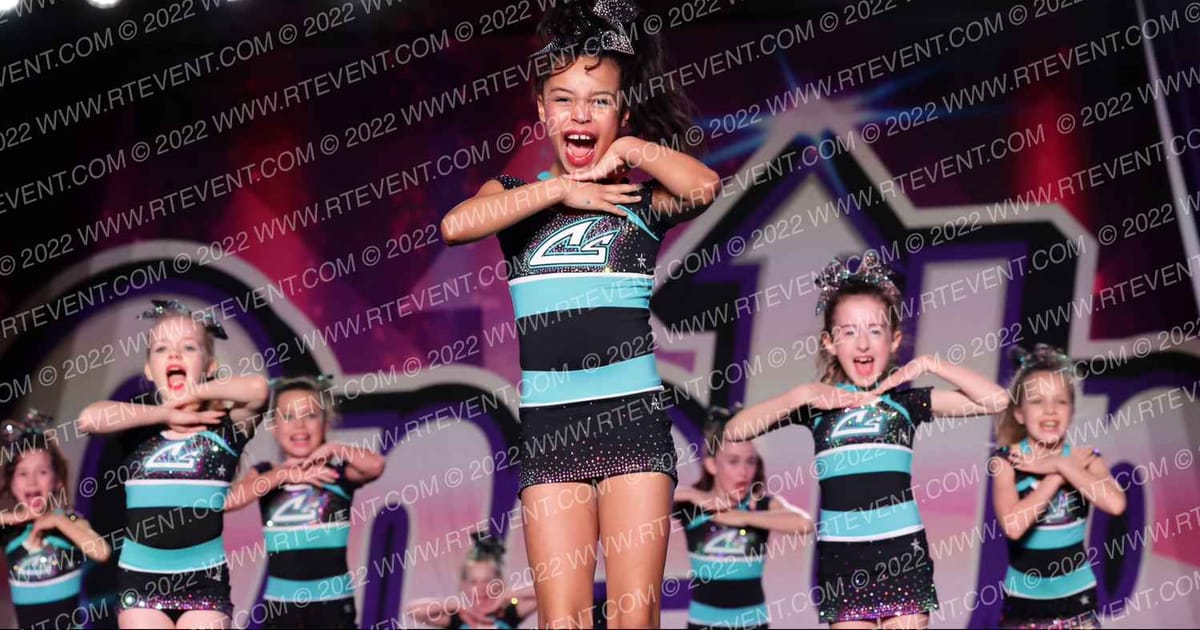Cheer Sport Sharks Newfoundland Blush Sharks · ONE UP Delta A