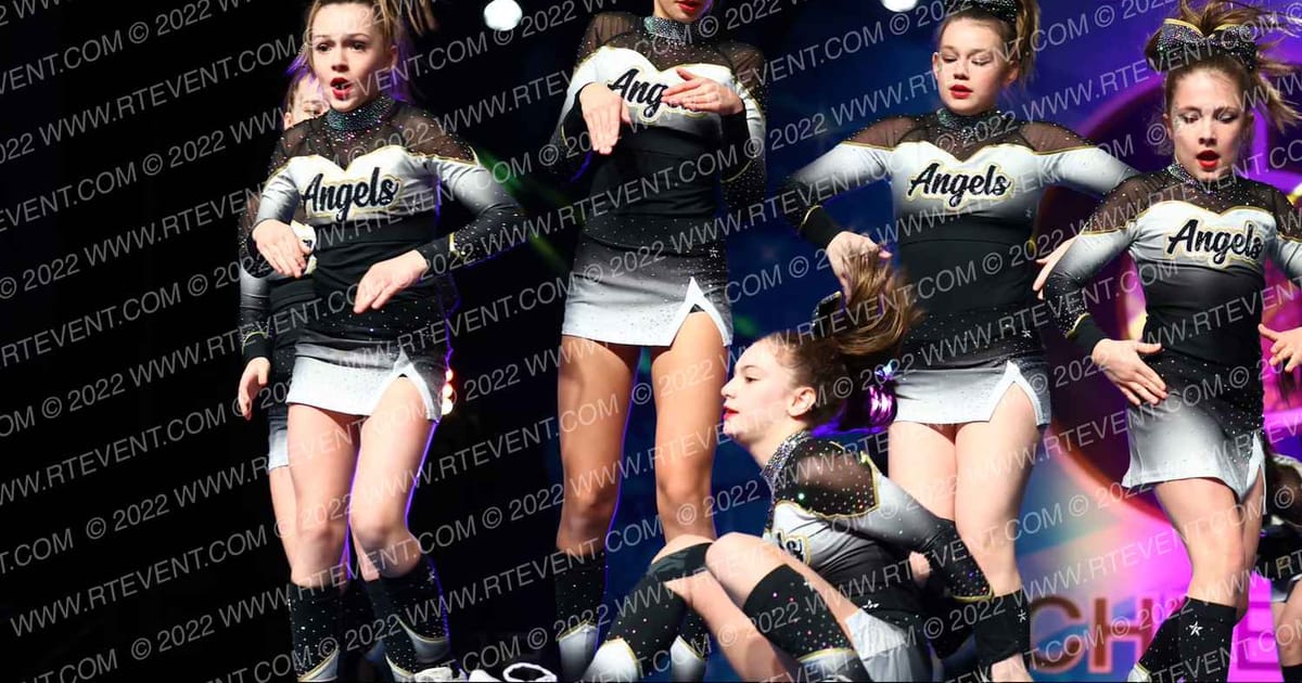 Angels All Star Cheer Golden Girls · The One Finals Virginia