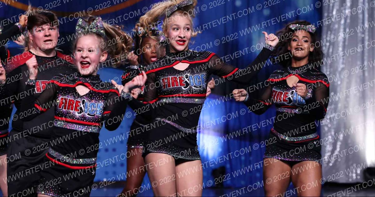 Fire and Ice Allstars Black Ice · Lake Erie National Cheer and Dance Championships