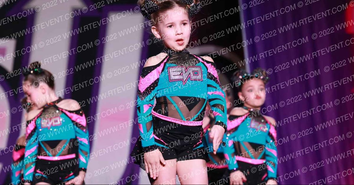 Evolution Cheer Teal Smash · ONE UP Delta A