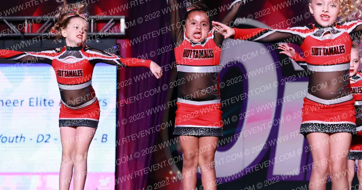 Cheer Elite All Stars Hot Tamales · ONE UP Delta A