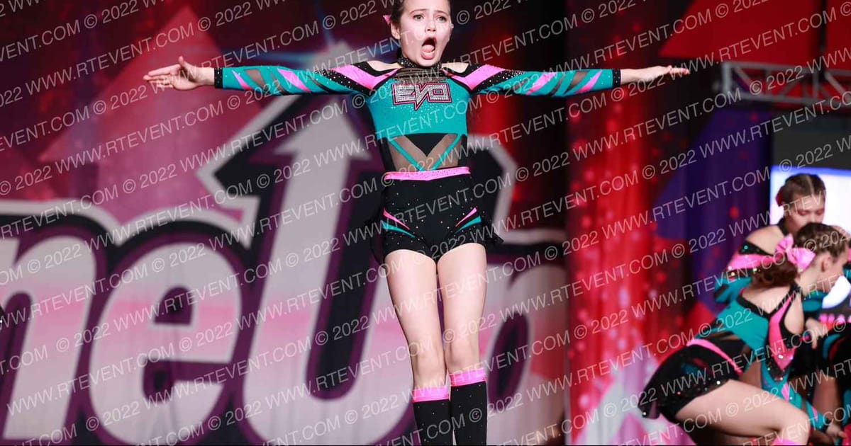 Evolution Cheer Teal Rage · ONE UP Delta D