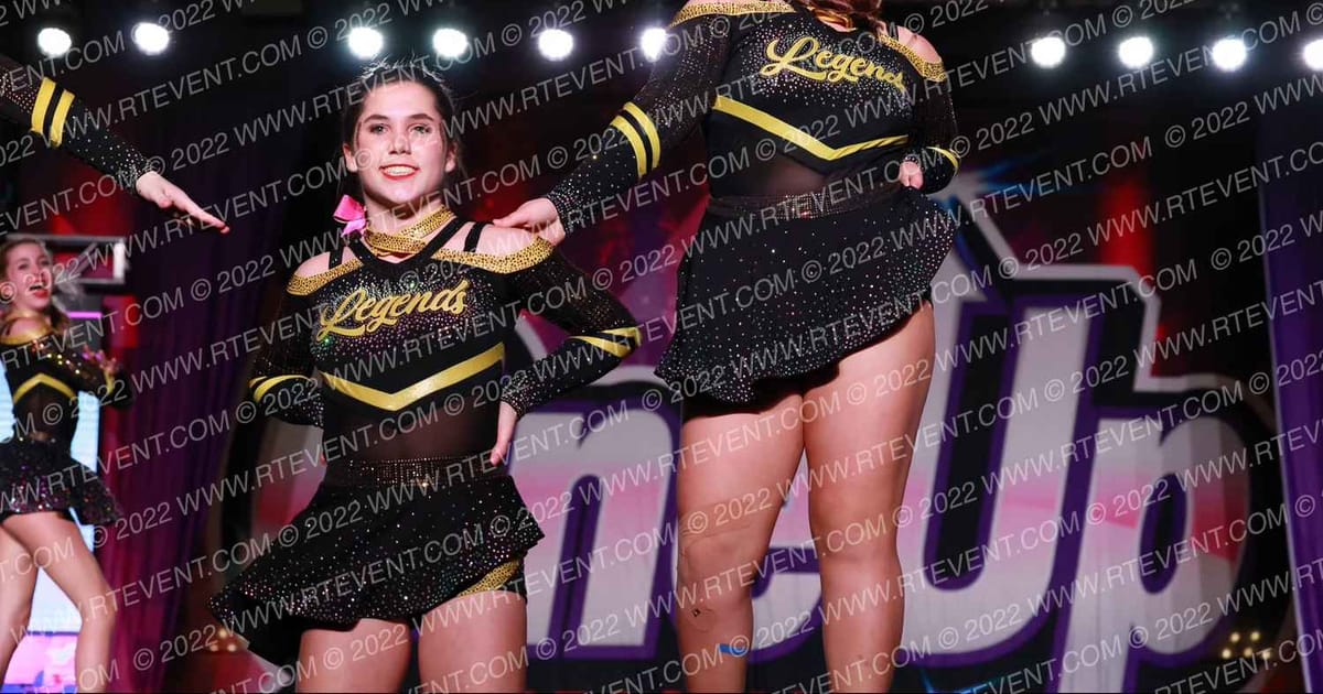 Legends Cheer Elite Aphrodite · ONE UP Delta A