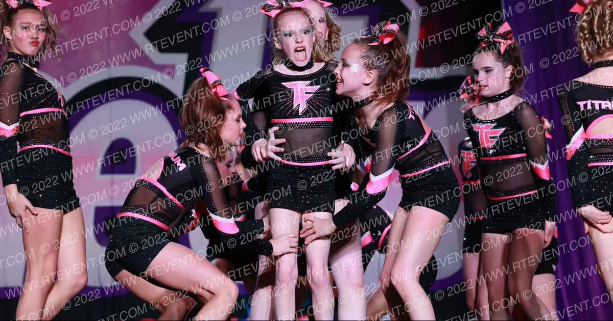 Titanium Force Cheer Fearless · ONE UP Delta A