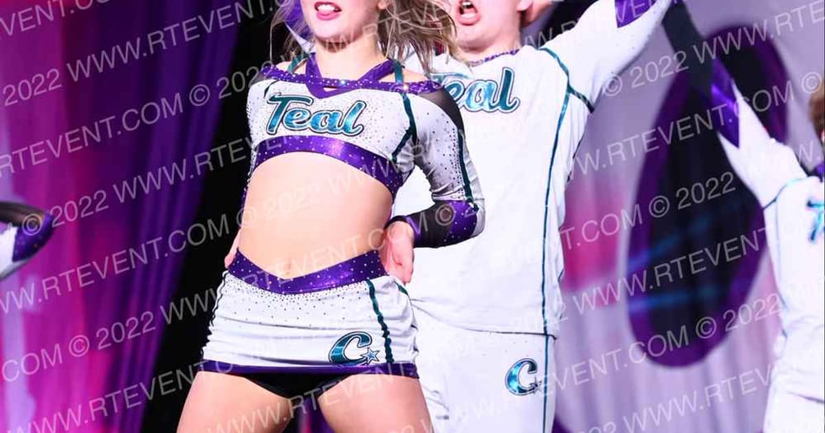 Charlotte Allstar Cheerleading Teal · ONE UP GOEX