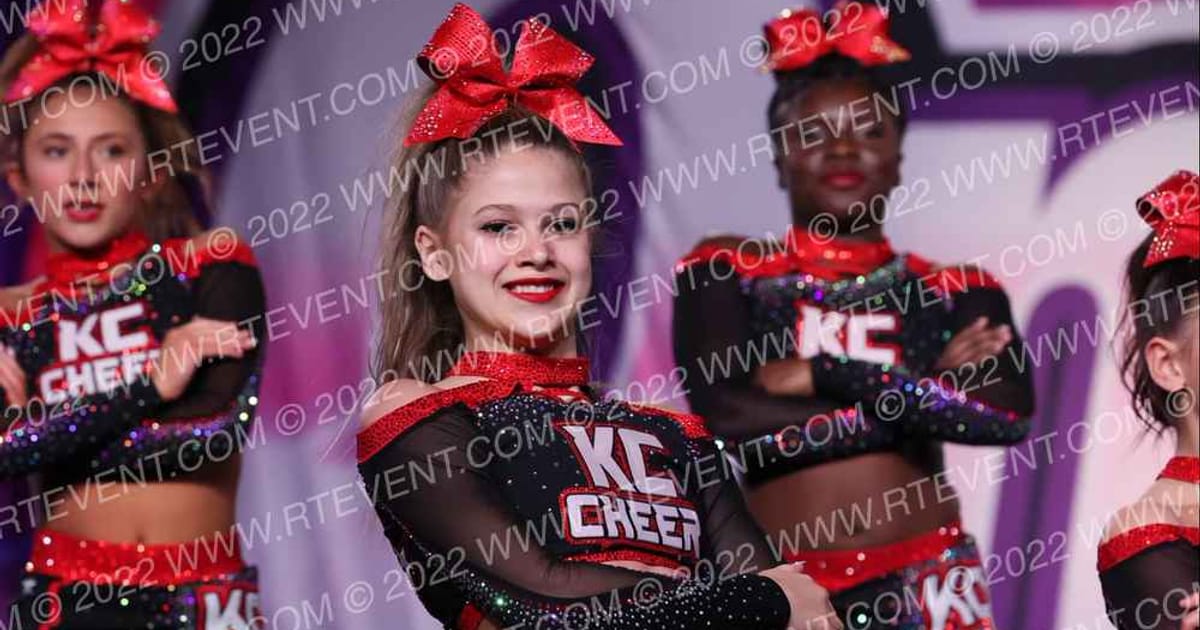 KC Cheer FRESH · ONE UP GOEX