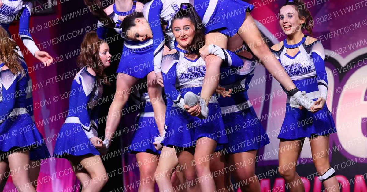 Cheer Advantage All Stars STEEL · ONE UP GOEX