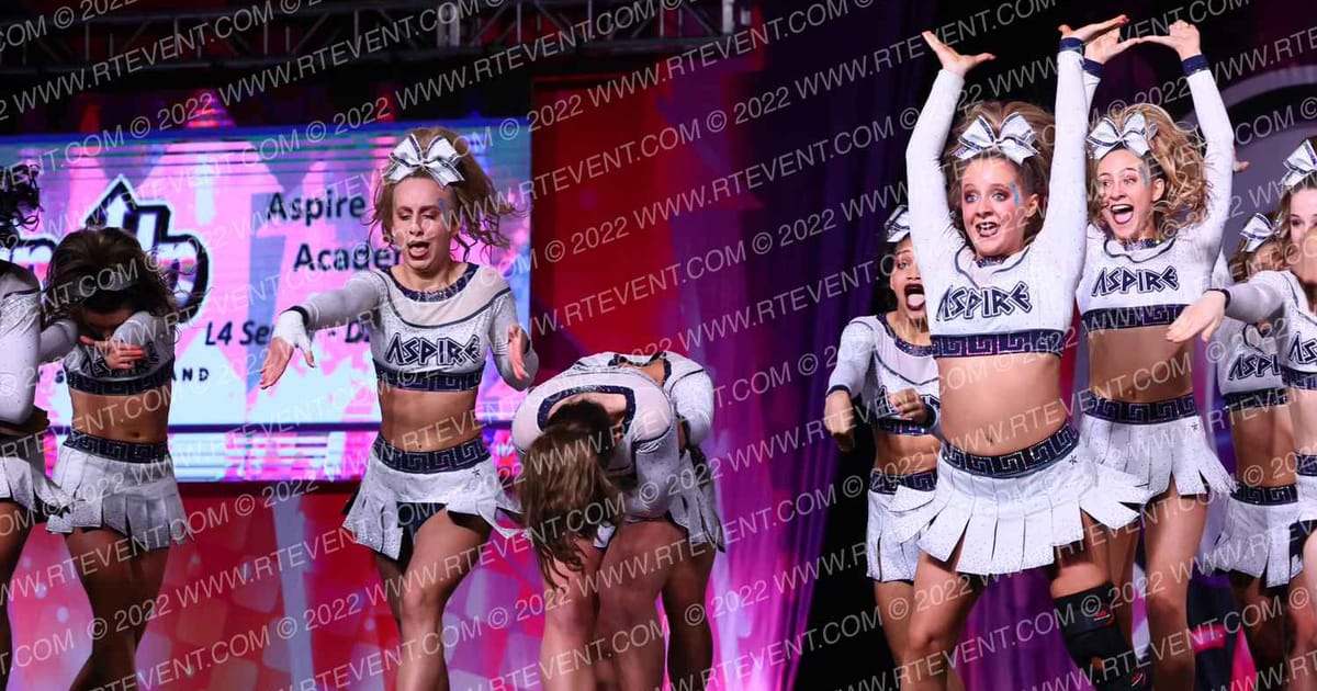 Aspire Cheer Academy Supreme · ONE UP GOEX