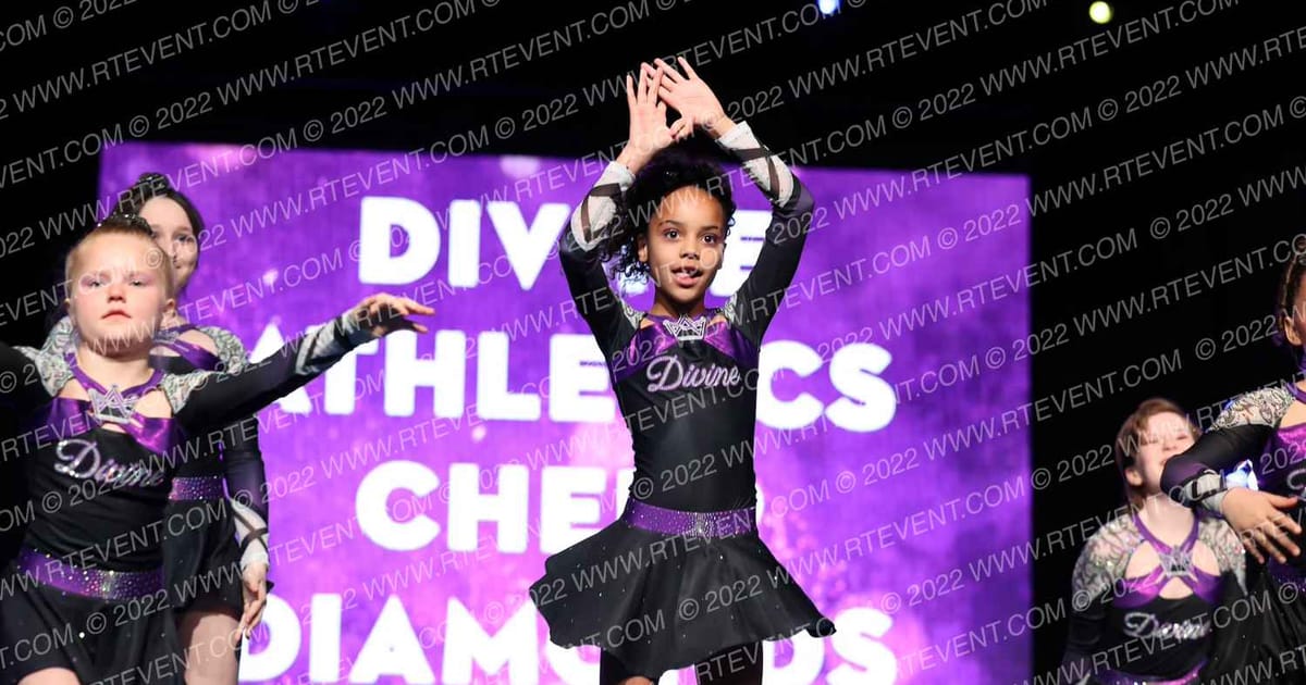 Divine Athletics Cheer Diamonds · CDE The Showcase