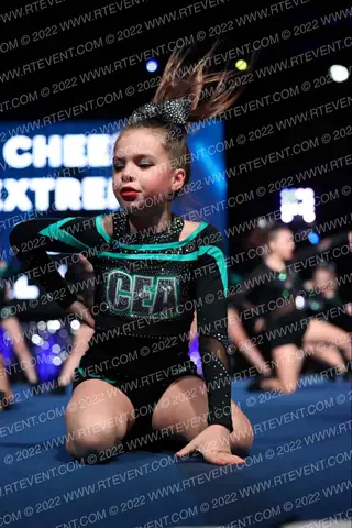 Cheer Extreme SOMD Teal Angels