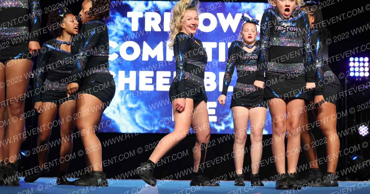 Tri-Town Competitive Cheer Black Ice · CDE The Masters