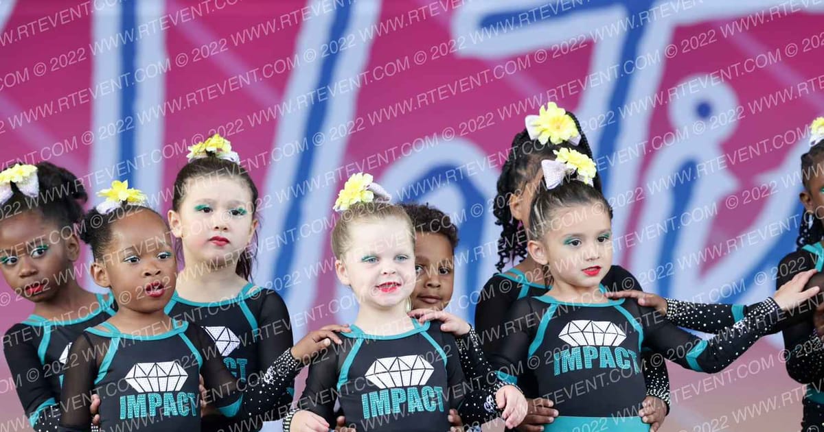 Impact Cheer Tiny Twisters · Beach Blast