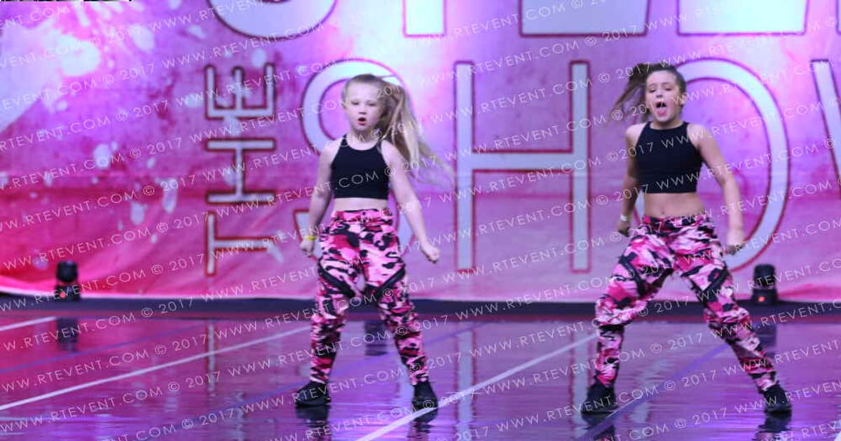 Yorkshire Martyrs Cheerleading and Dance School Beebie and Rosie · Future Dance Steel the Show