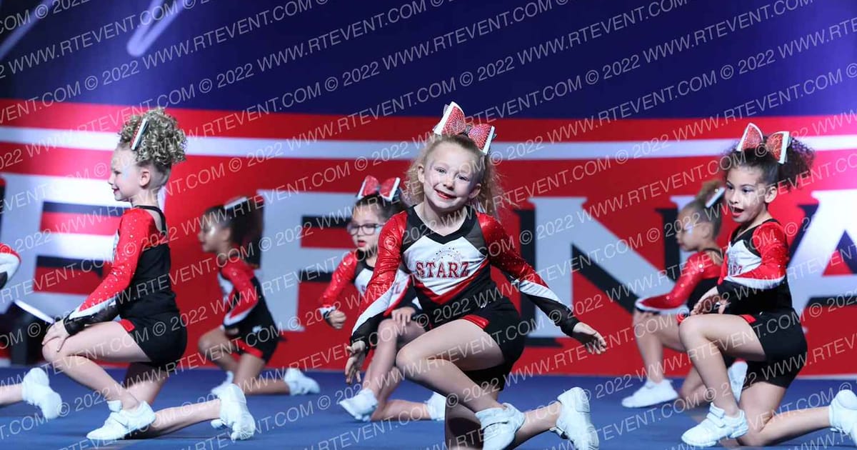 Laurel Youth Cheer Starz Tiny · THE FINALE AT THE KALAHARI