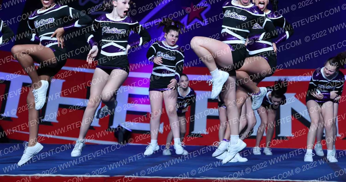 Platinum Rec Cheer Ice · THE FINALE AT THE KALAHARI