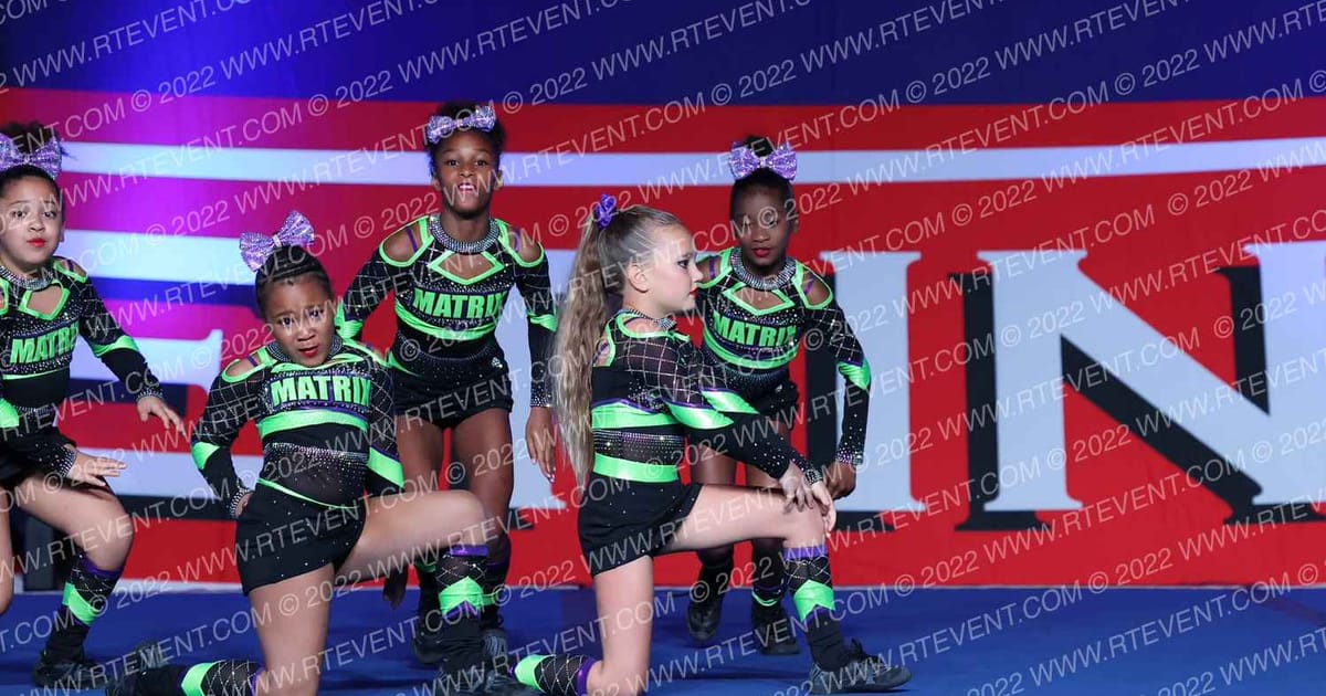 Cheer Matrix Infinity · THE FINALE AT THE KALAHARI