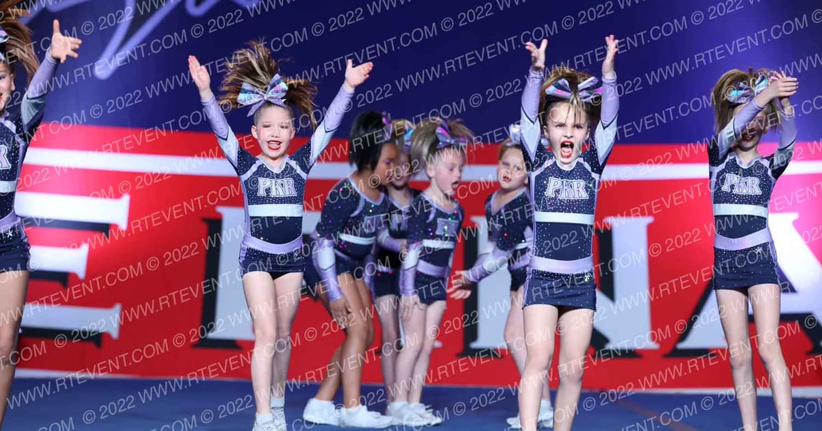PKR Athletics Cheer Club White Lightning · THE FINALE AT THE KALAHARI
