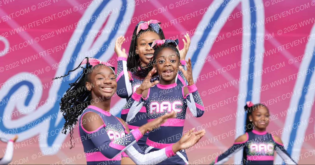All About Cheer AAC ALL STARS · Beach Blast