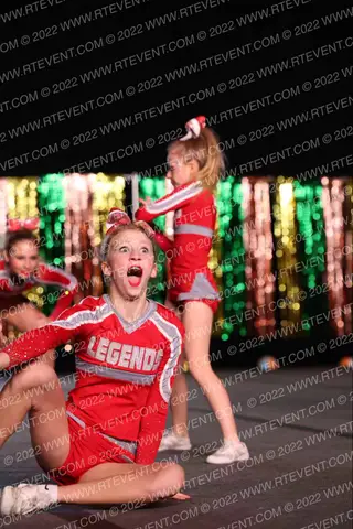Oklahoma Legends Cheerleading Flame