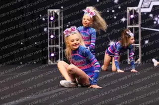 Kisses Dance Cheer & Talent Lady Danger Red