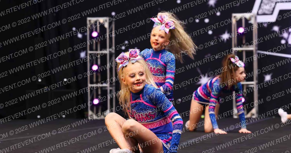 Kisses Dance Cheer & Talent Lady Danger Red · The US Finals