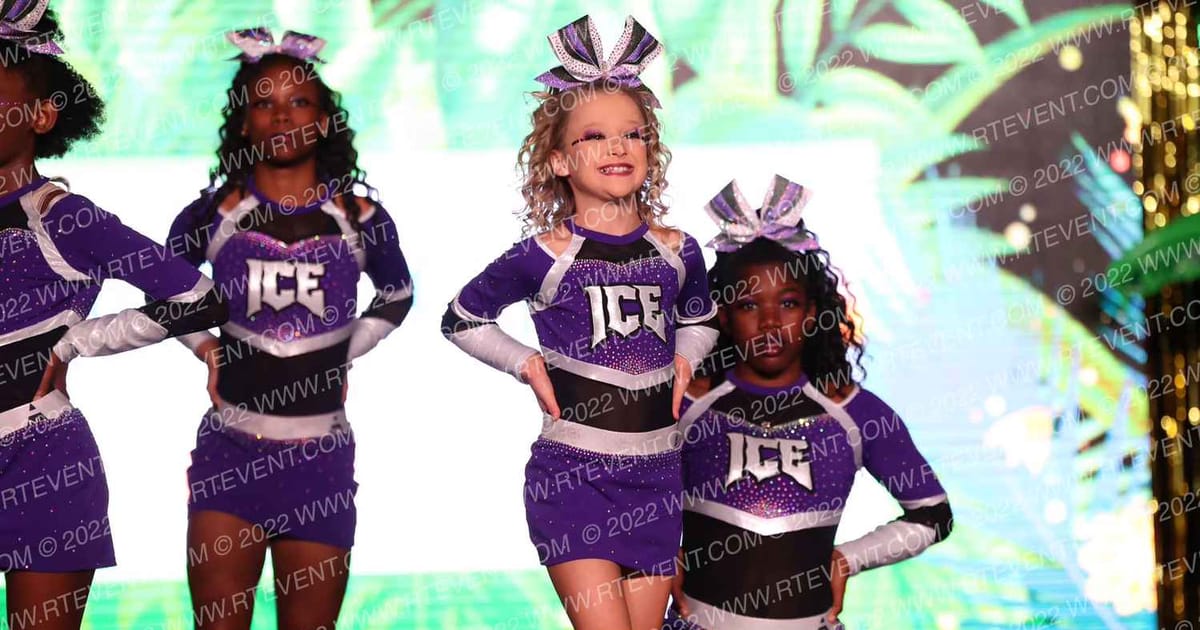 Iconic Cheer Extreme Black Ice · Spring Fling