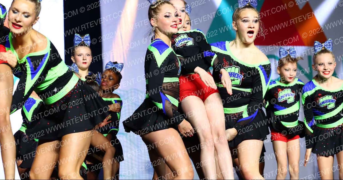 PunchFront Cheer Blue Flame · The Southeast Regional Summit
