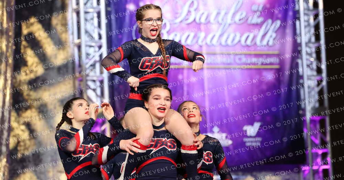 Cheer Factor CHARMED · Spirit Unlimited Battle at the Boardwalk Atlantic City Grand Nationals