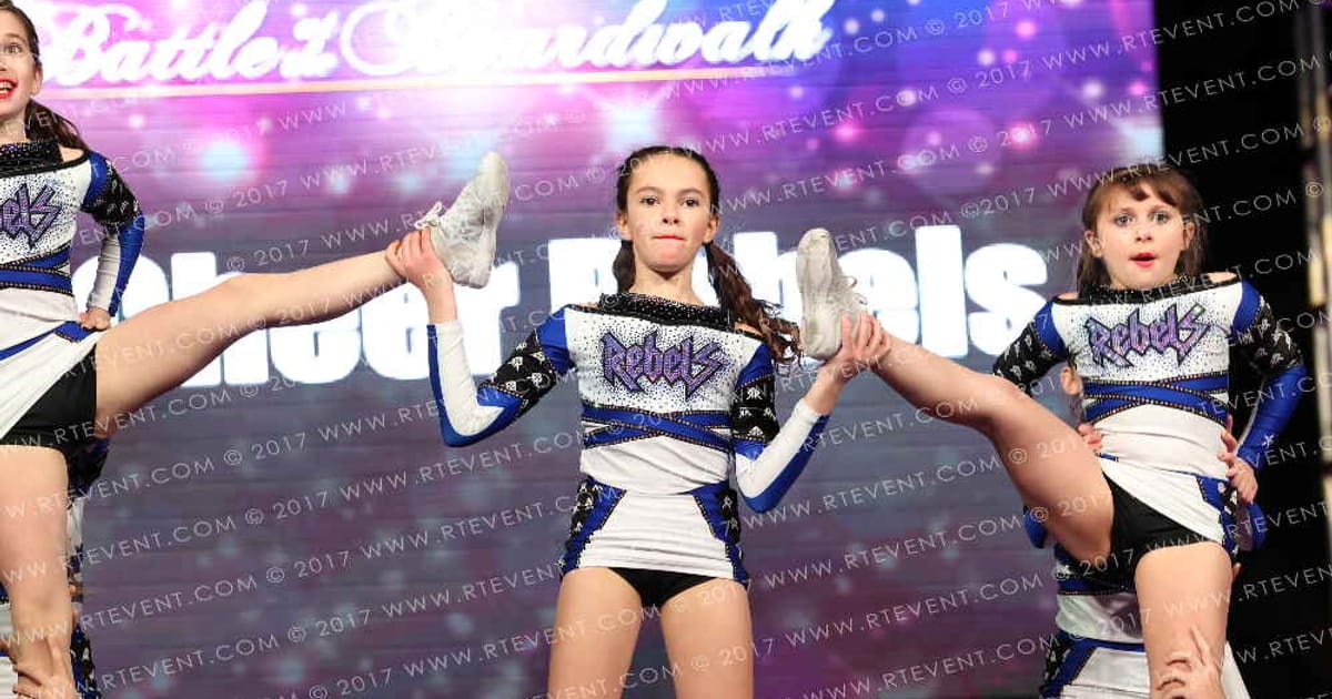 US Cheer Rebels Rouge Rebels · Spirit Unlimited Battle at the Boardwalk Atlantic City Grand Nationals