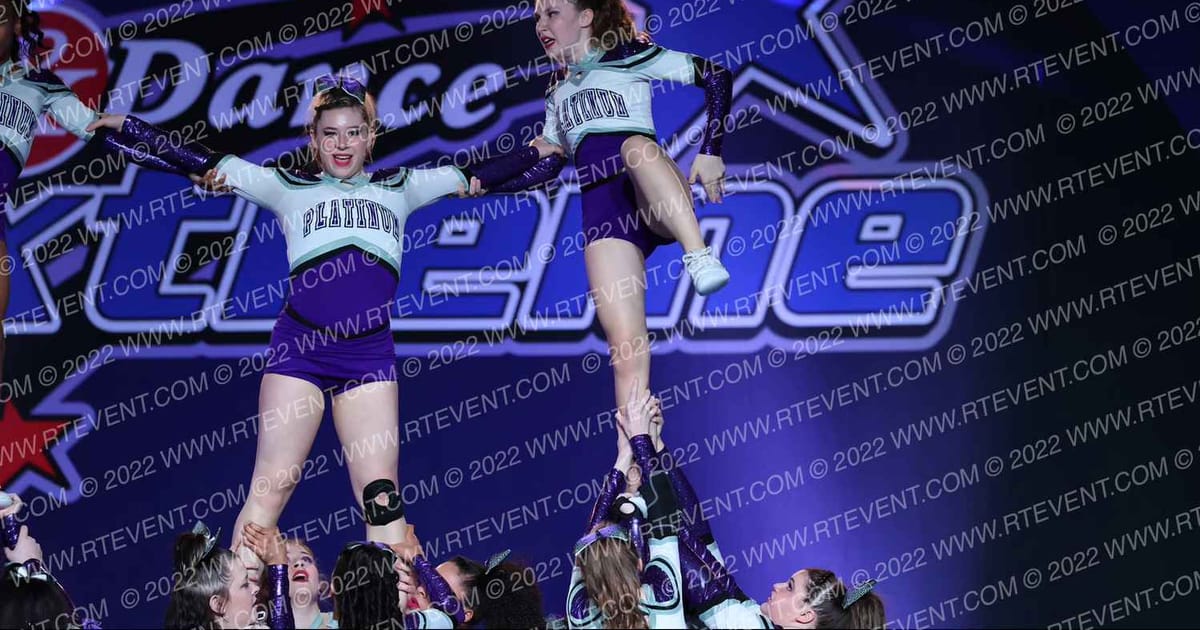Platinum Rec Cheer Senior Storm · THE FINALE AT THE KALAHARI