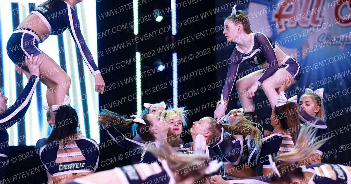 CheerVille Mystique · Battle on Broadway Nationals