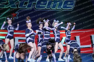 PKR Athletics Cheer Club Blue Hail
