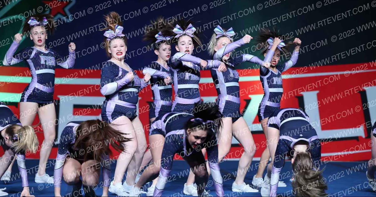 PKR Athletics Cheer Club Blue Hail · THE FINALE AT THE KALAHARI