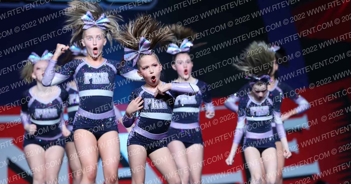 PKR Athletics Cheer Club Purple Ice · THE FINALE AT THE KALAHARI
