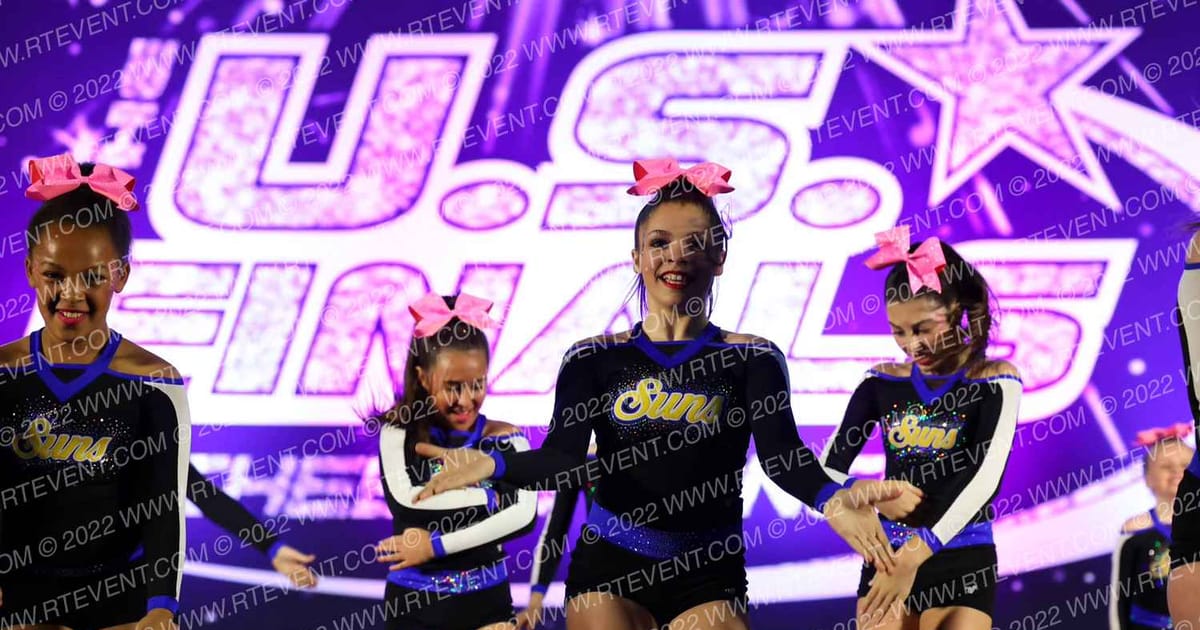 Cheer Central Suns Junior Pink · The US Finals Colorado Springs