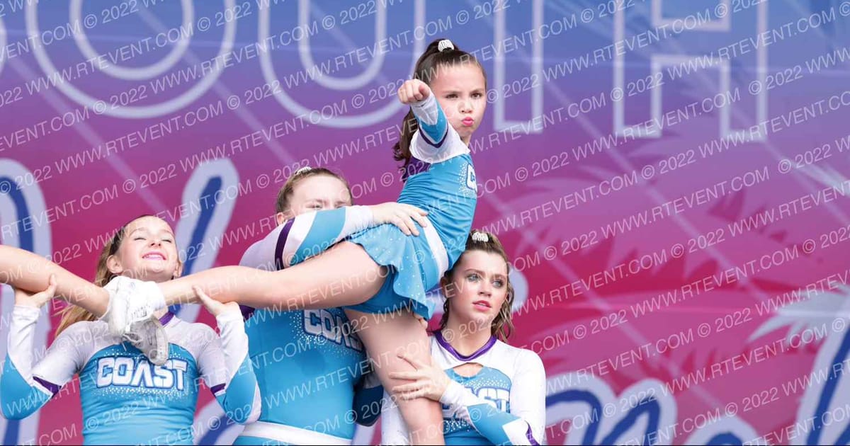 Coast Elite Allstars Riptide · Beach Blast