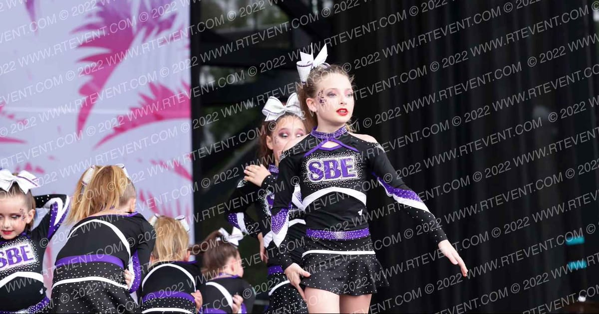 South Beauregard Elite Cheer Black Ice · Beach Blast